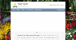 Desktop Screenshot of mountvernonsda.com