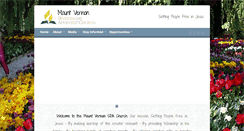 Desktop Screenshot of family.mountvernonsda.com